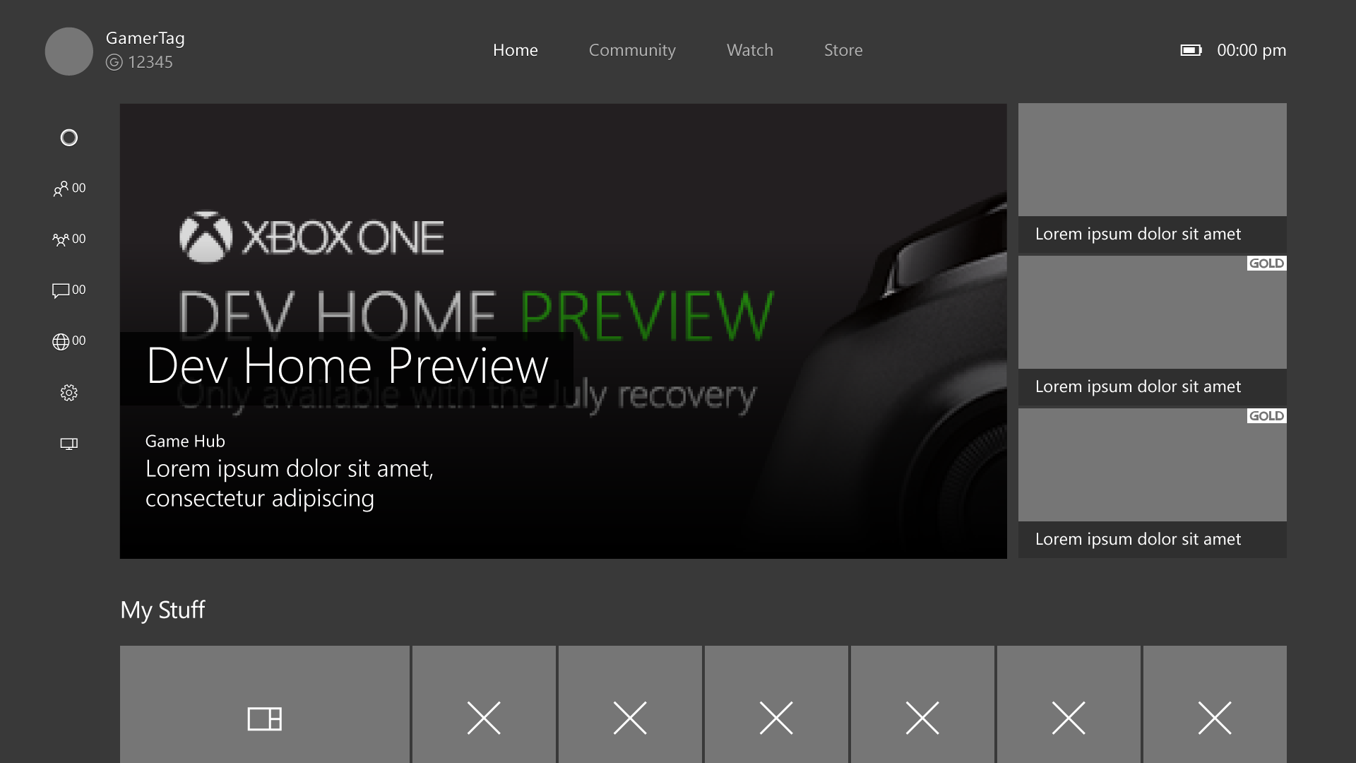 Xbox One Dev Kit Activation