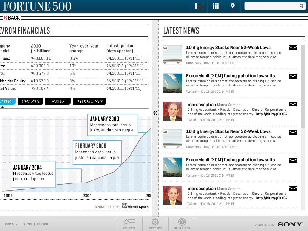 Sustainability Landing