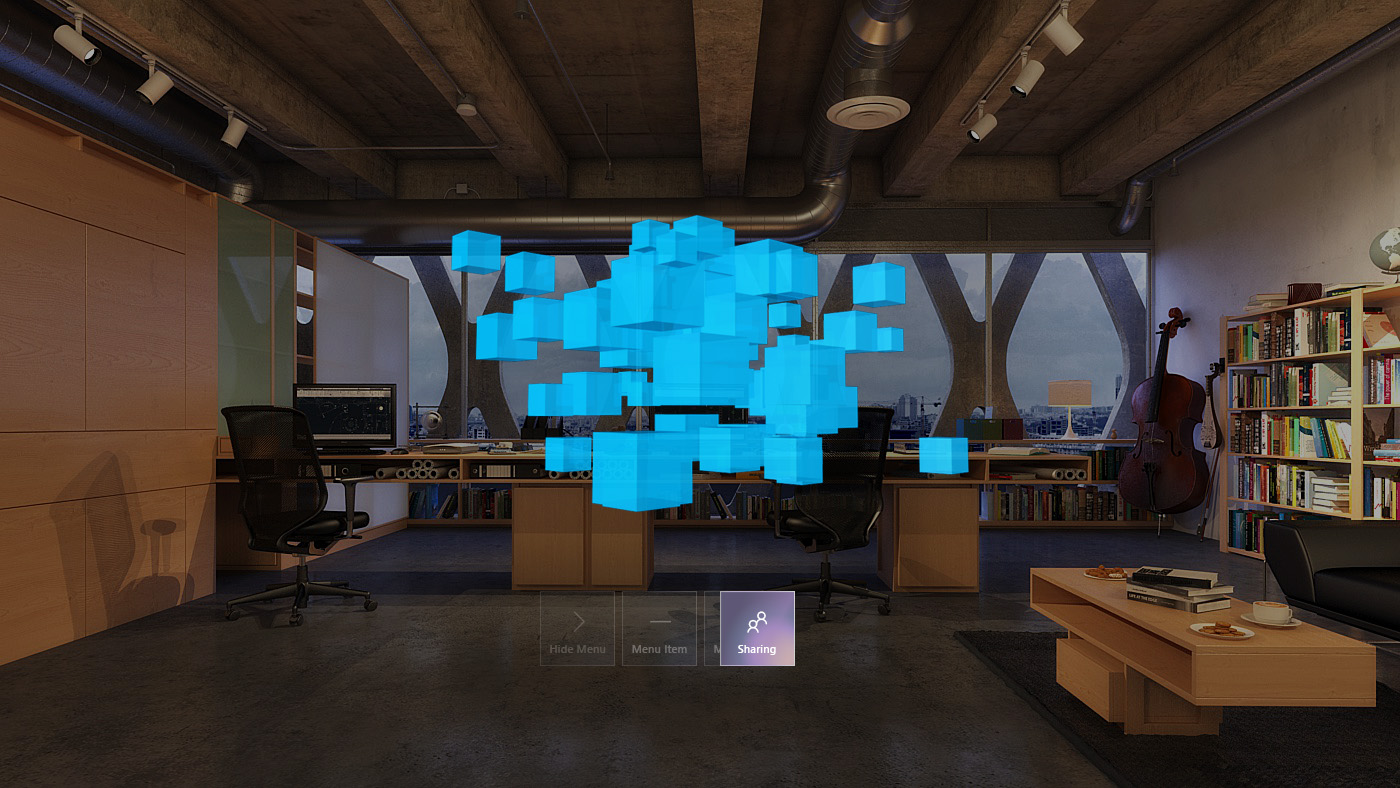HoloToolkit Sharing UI