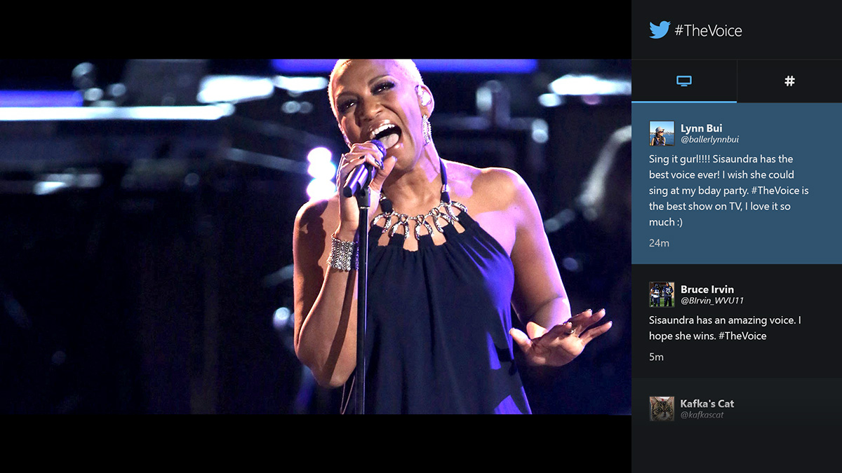 Xbox One Twitter Companion App